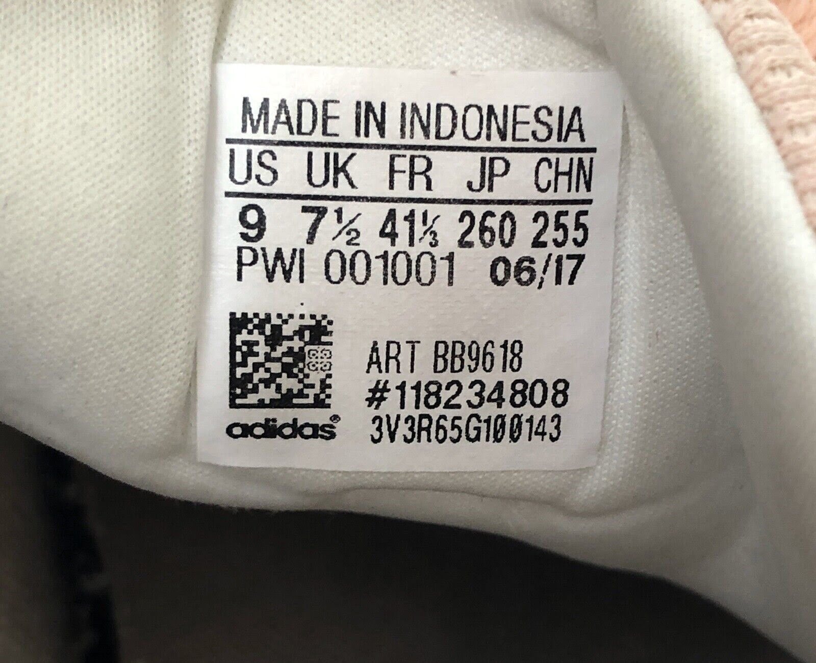 adidas tubular size guide