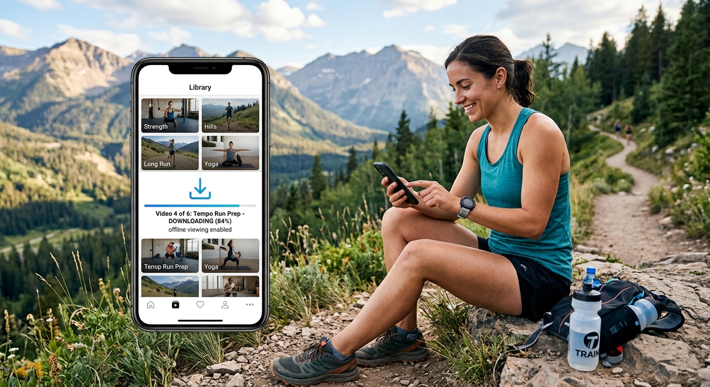 How Runners Can Download Training Videos for Offline Viewing