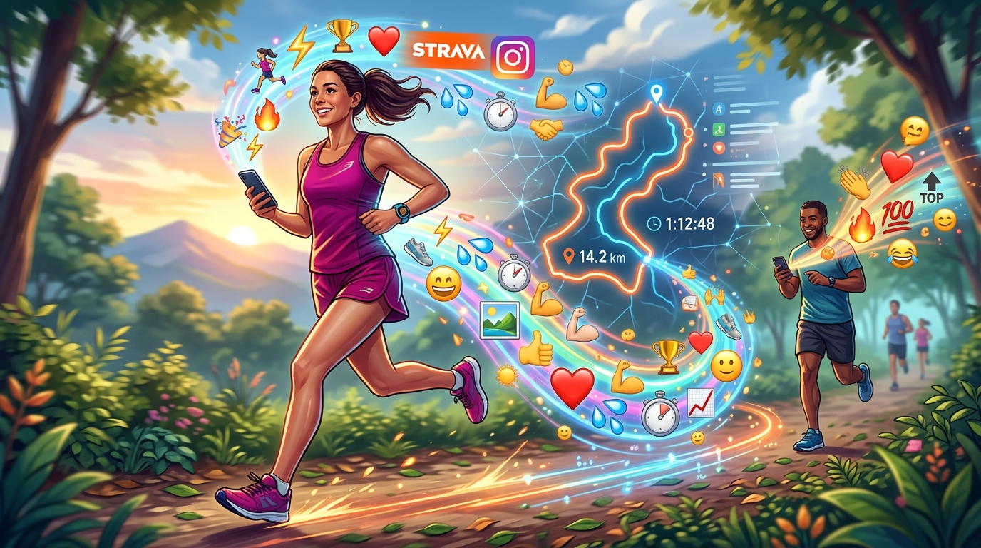 How Runners Are Using Emojis to Connect on Strava and Instagram