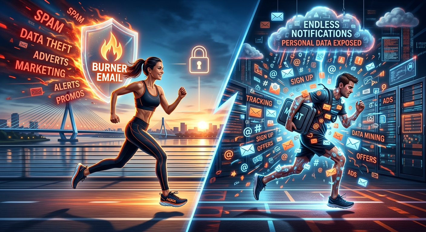 Why Runners Should Use a Burner Email Before Signing up for Training Apps