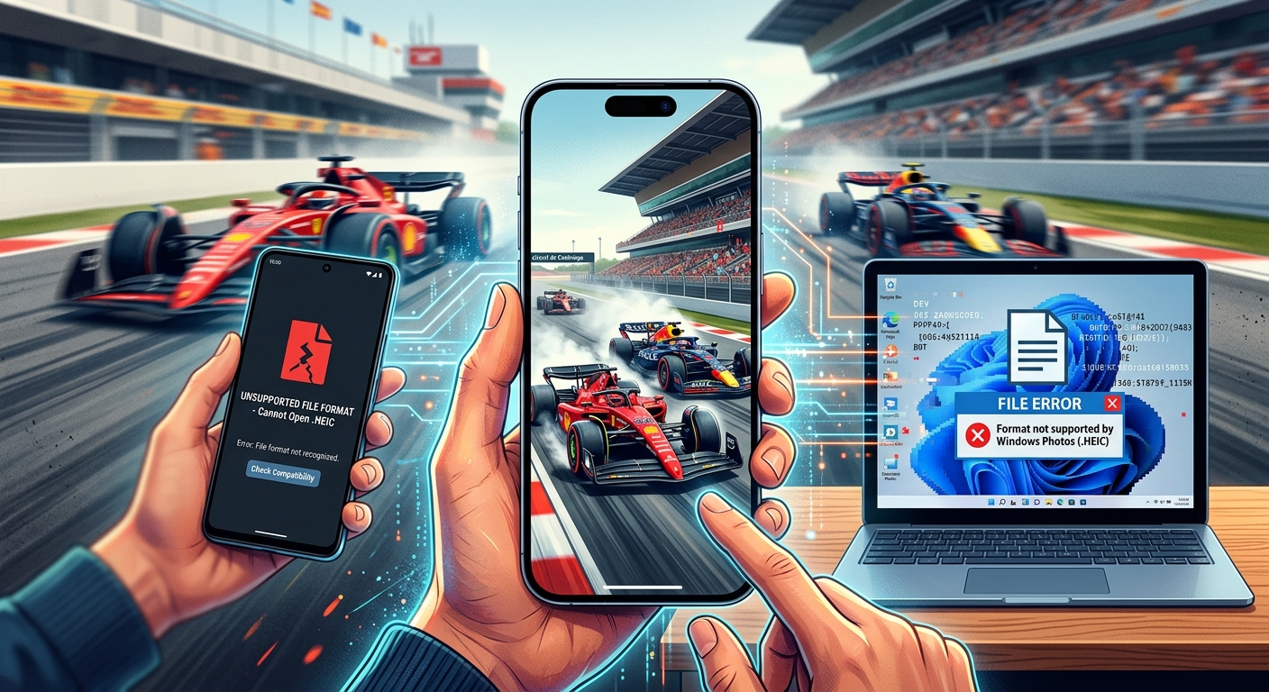 Why Your IPhone Race Photos Won’t Open on Windows or Android
